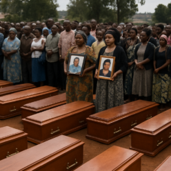 Mass Funeral Held in Bukavu for 26 Children Killed in School Fire and Stampede