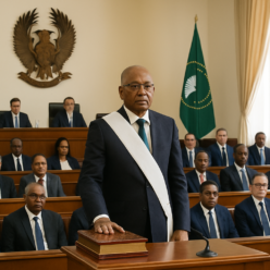 São Tomé and Príncipe President Carlos Vila Nova Sworn In for Second Term