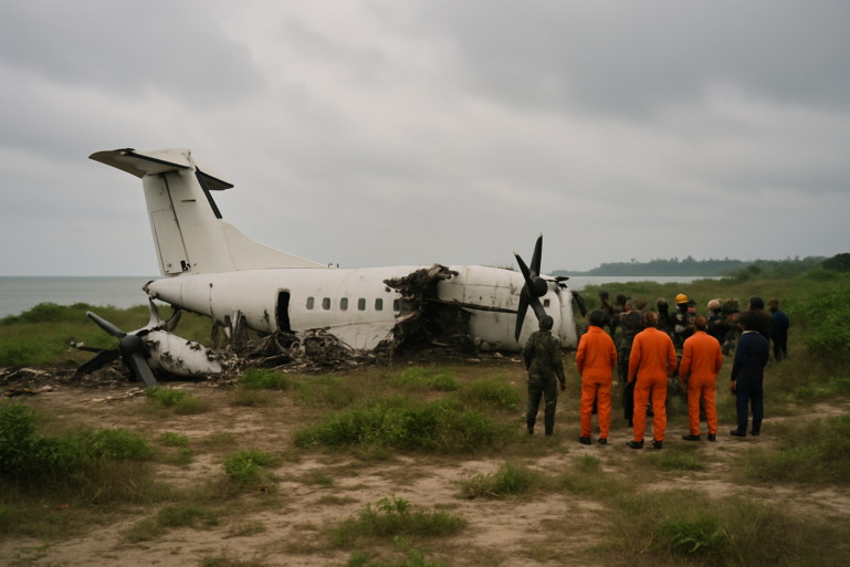 Nigerian Military Aircraft Crashes in Ondo State, Killing All 32 Aboard